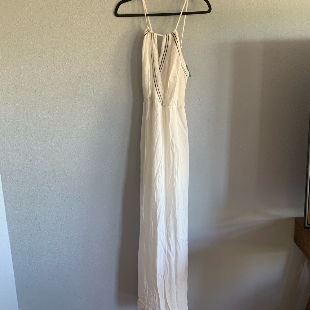 Embroidered Maxi Dress
